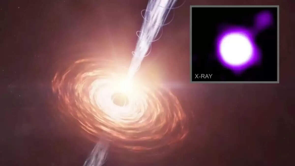 NASA Chandra Spots Distant X-Ray Jet; Telescope Faces Main Price range Cuts